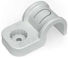 Крепёж-скоба Промрукав Д=16 под пистолет серый (уп. 50шт) картинка